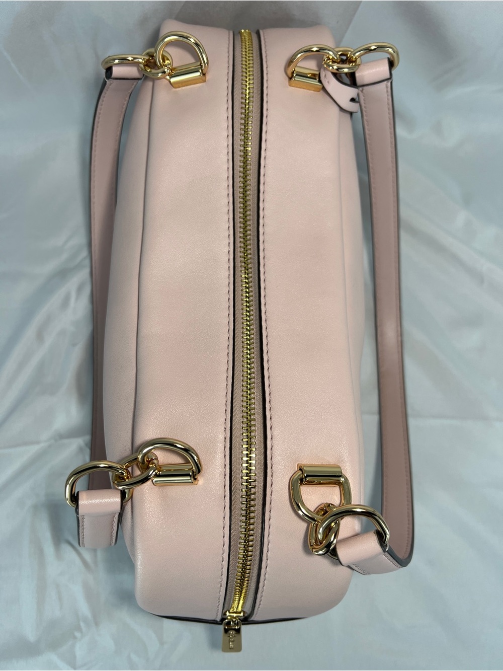 Michael Kors Cecily Soft Leather Shoulder Bag + Matching MK Wallet Pink Set - Picture 12 of 16